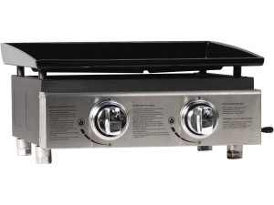 Plancha "Presto 2" - 2 Burners - 5 kW - Grey