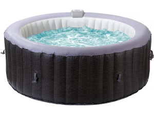 Inflatable PVC spa "Malaga" - 4 places - Grey