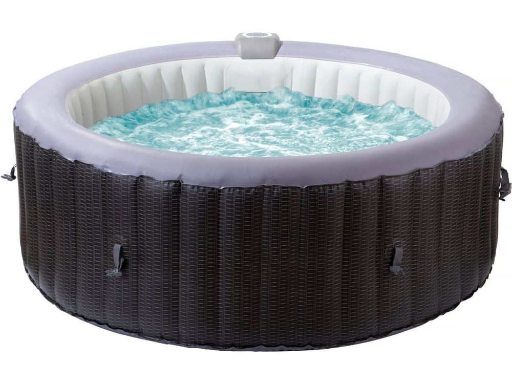 Inflatable PVC spa "Malaga" - 4 places - Grey