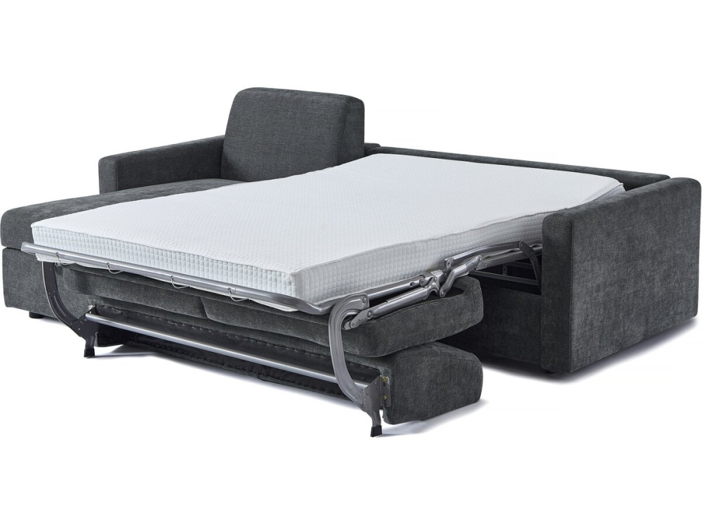 Celia" fabric express reversible and convertible corner sofa - 3 seater - Grey