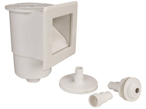 Mini-skimmer with mouth - White