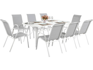 Outdoor Garden Furniture Set Cordoba XL 180 - "Phoenix" - Grey