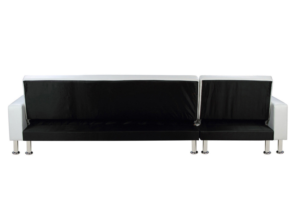 "Theo" convertible and reversible corner sofa - 5 seats - White