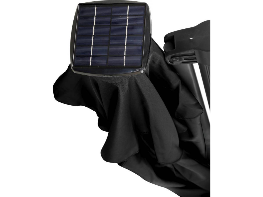 Alu "Sun 4 Luxe" LED deported garden parasol - Rectangle - 3 x 4 m - Ballast included