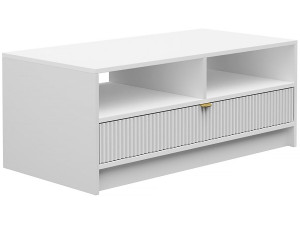 Tireno coffee table - 100 cm X 40 cm X 50 cm- white