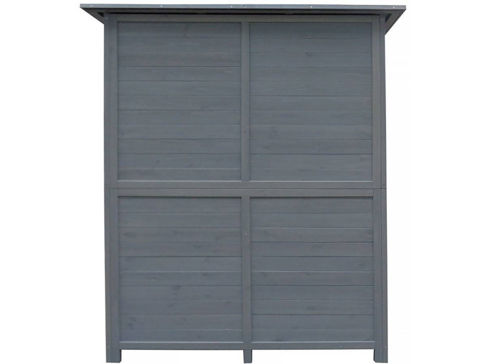 Garden cabinet "Espacio" - 140 x 49 x 162 cm - Anthracite