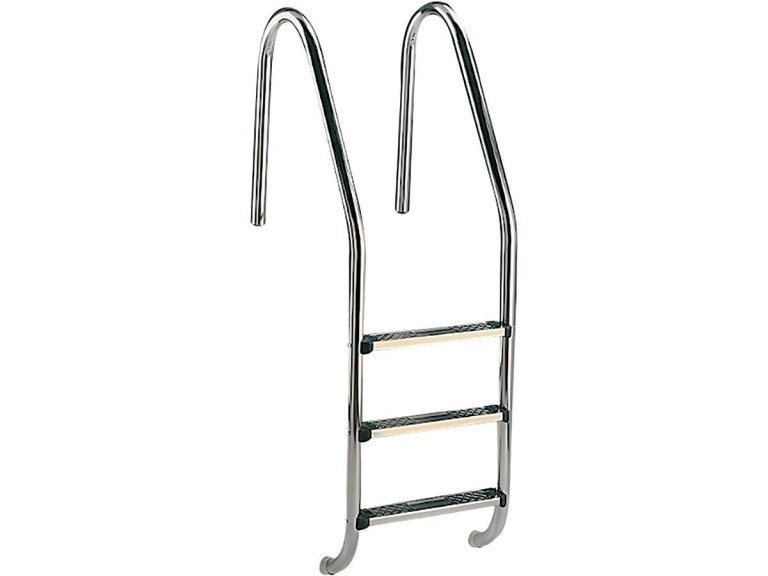 Standard pool ladder - 5 neutral steps - Stainless steel