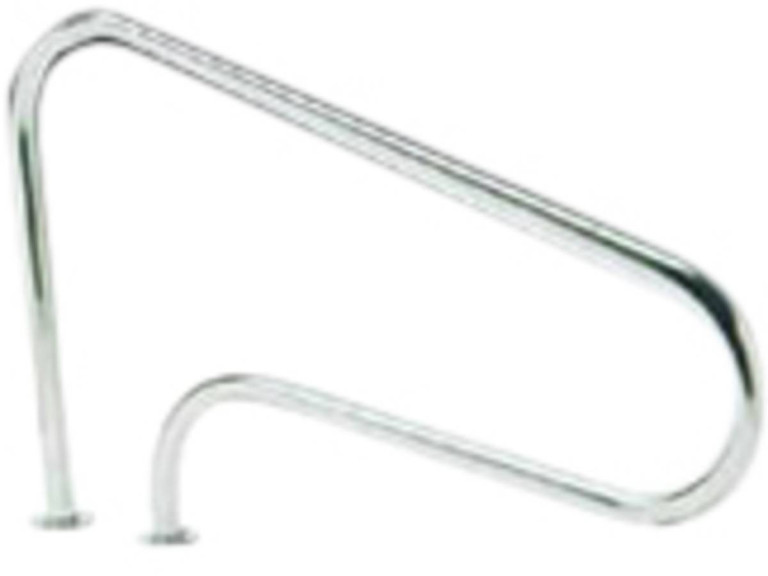 Pool outlets with 2 external anchors - 125 x 80 cm - Stainless steel - To screw on