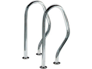Swimming pool outlets - 47 x 80 cm - Stainless steel - Rectangular screw-in outlets