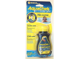 Aquacheck Yellow - Chlorine" test strips - 50 strips