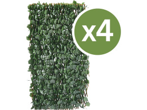 Set of 4 Willow Lattice Fences
