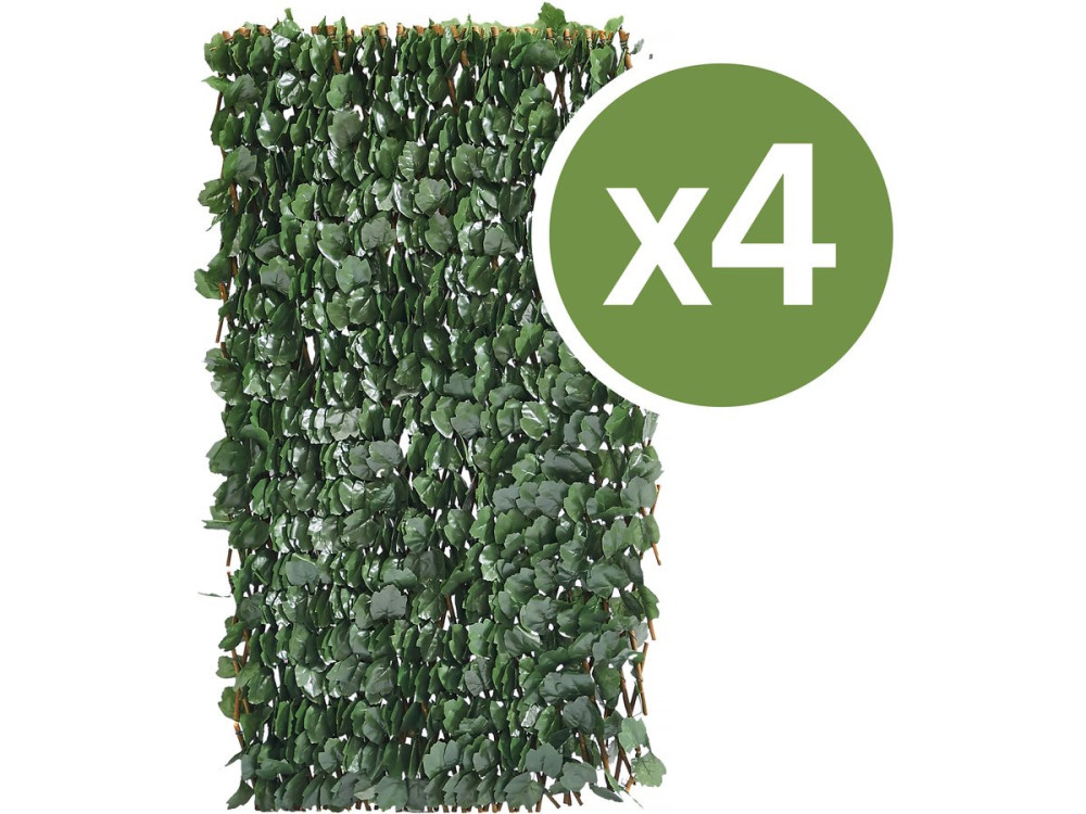Set of 4 Willow Lattice Fences