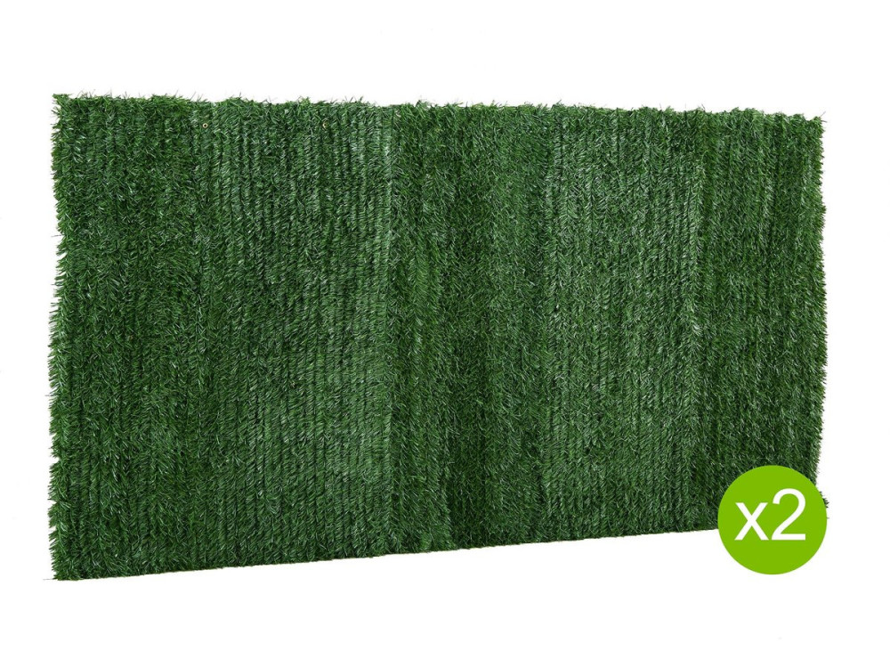 Set of 2 artificial hedges - 200 x 300 cm