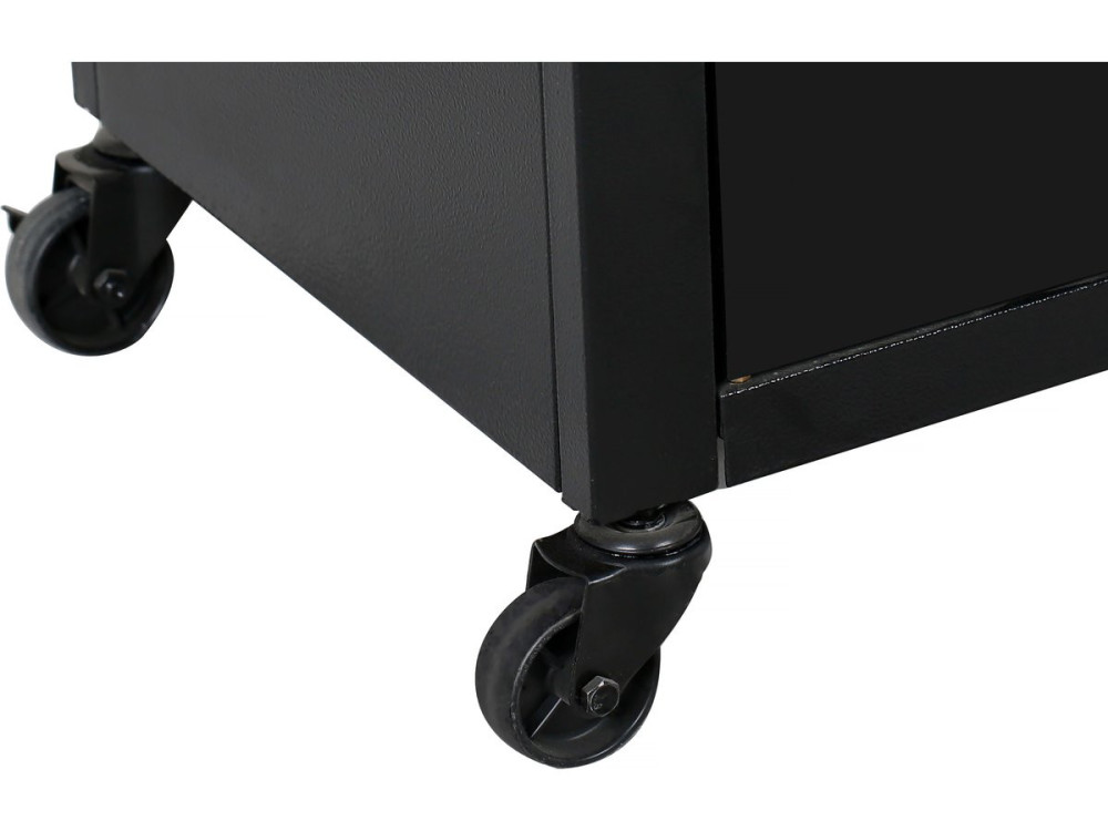 Bingo 5" gas barbecue with glass lid - 4 burners + 1 side + protective cover - 15.2 kW - Black