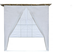 Adjustable NINA Sukkah Kit - 3 x 2 - 1 Bamboo Roll and 3 Wooden Strips