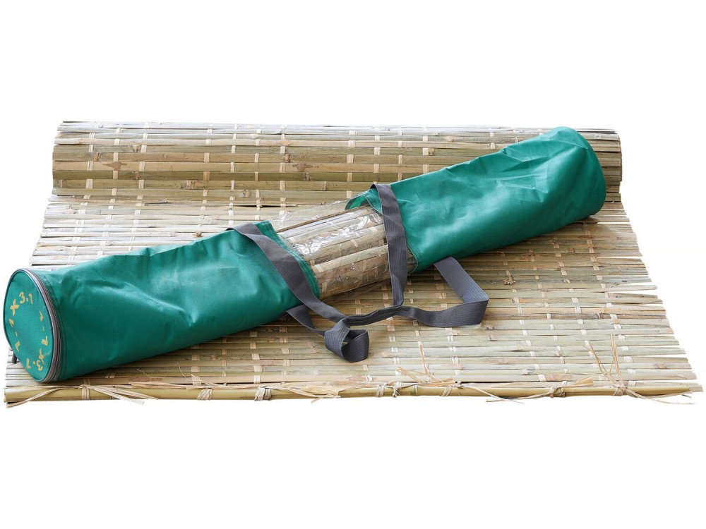 Adjustable NINA Sukkah Kit - 3 x 2 - 1 Bamboo Roll and 3 Wooden Strips