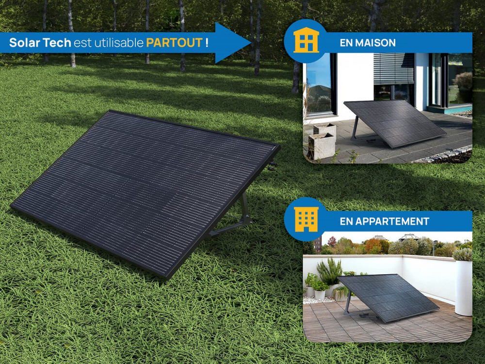 400w "Solar Tech" plug and play solar panel - Starter kit