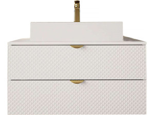 Ios bathroom furniture - 2 pieces - White