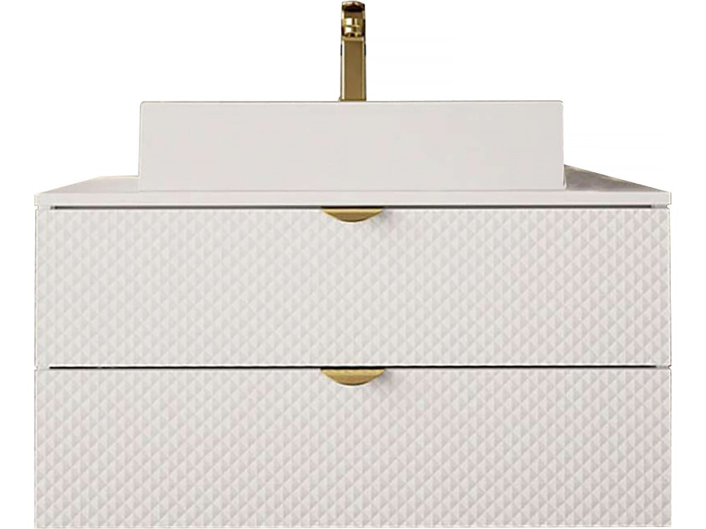 Ios bathroom furniture - 2 pieces - White