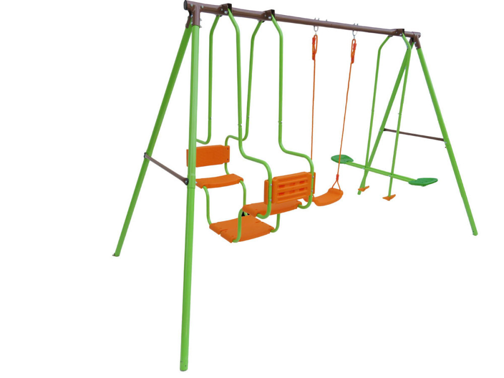 "Eva" steel play equipment - 1.96m - 3 uprights