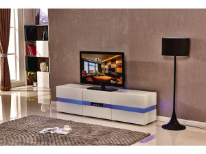 "Vida" LED TV unit - 177 x 39 x 45cm - White lacquer 2