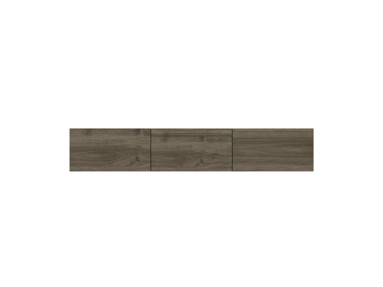 West" wooden TV stand - 150 x 32 x 30 cm - Walnut