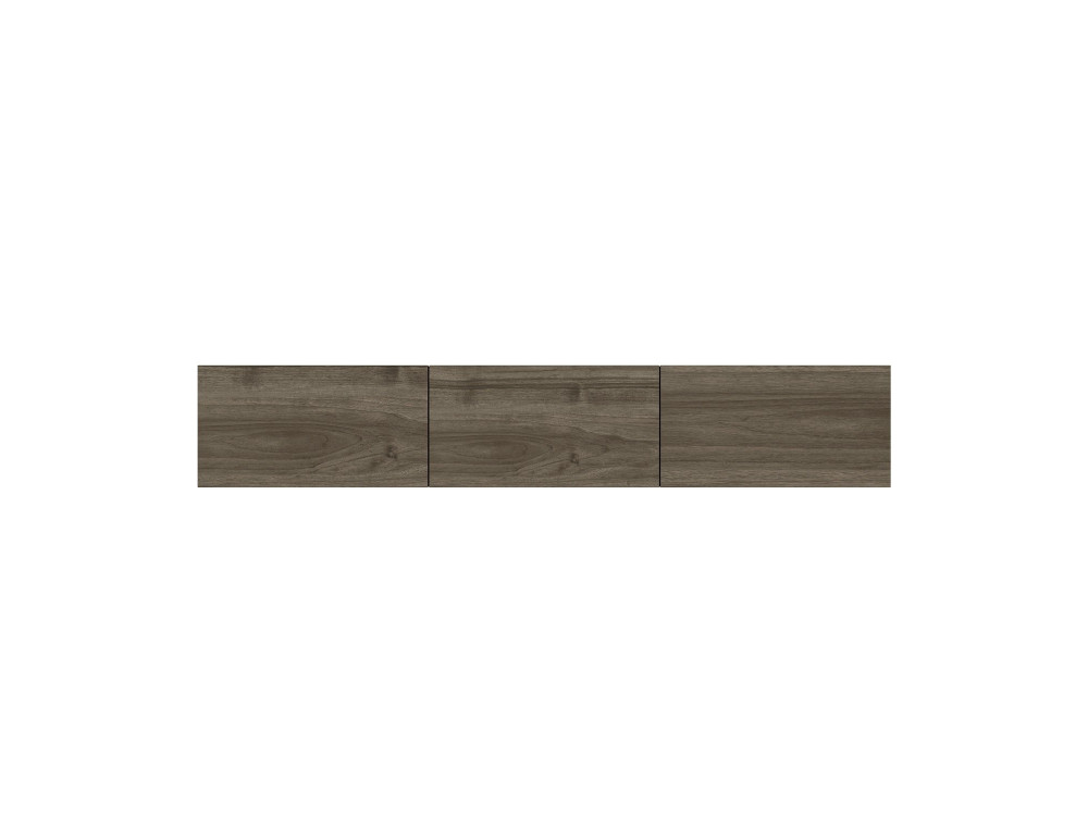 West" wooden TV stand - 150 x 32 x 30 cm - Walnut