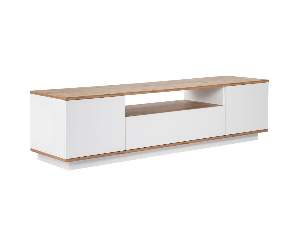 Veramont" wooden TV stand - 180 x 44 x 44 cm - Brown