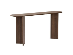 Sira" wooden console - 150 x 35 x 75 cm - Walnut