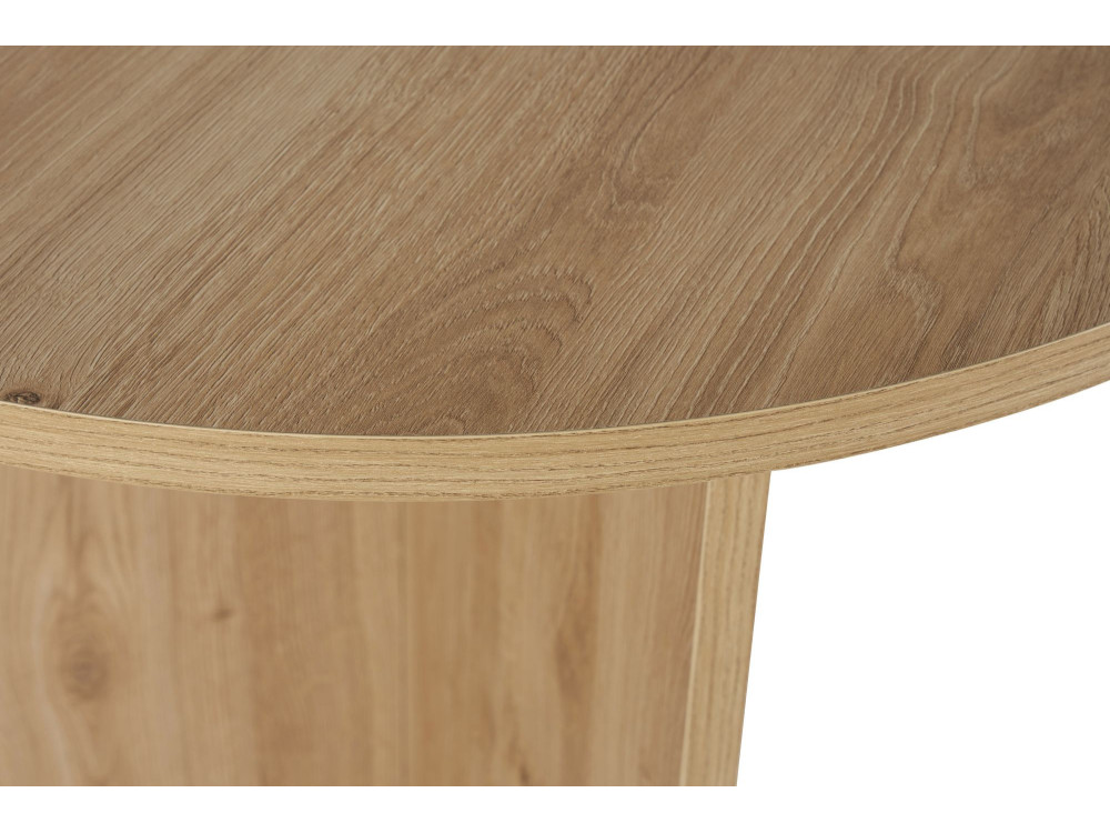 Sablin" wooden dining table 180 x 90 x 75 cm - Sapphire oak