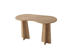 infinite" wooden desk 120 x 60 x 75 cm - Sapphire oak