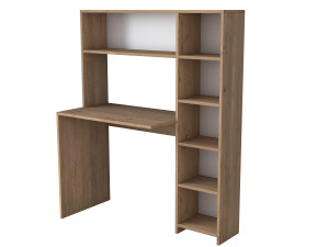 Haham" wooden desk 113 x 40 x 142 cm - Oak