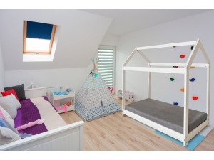 Camilla Children's Cabin Bed - 140 x 70 cm - White 2