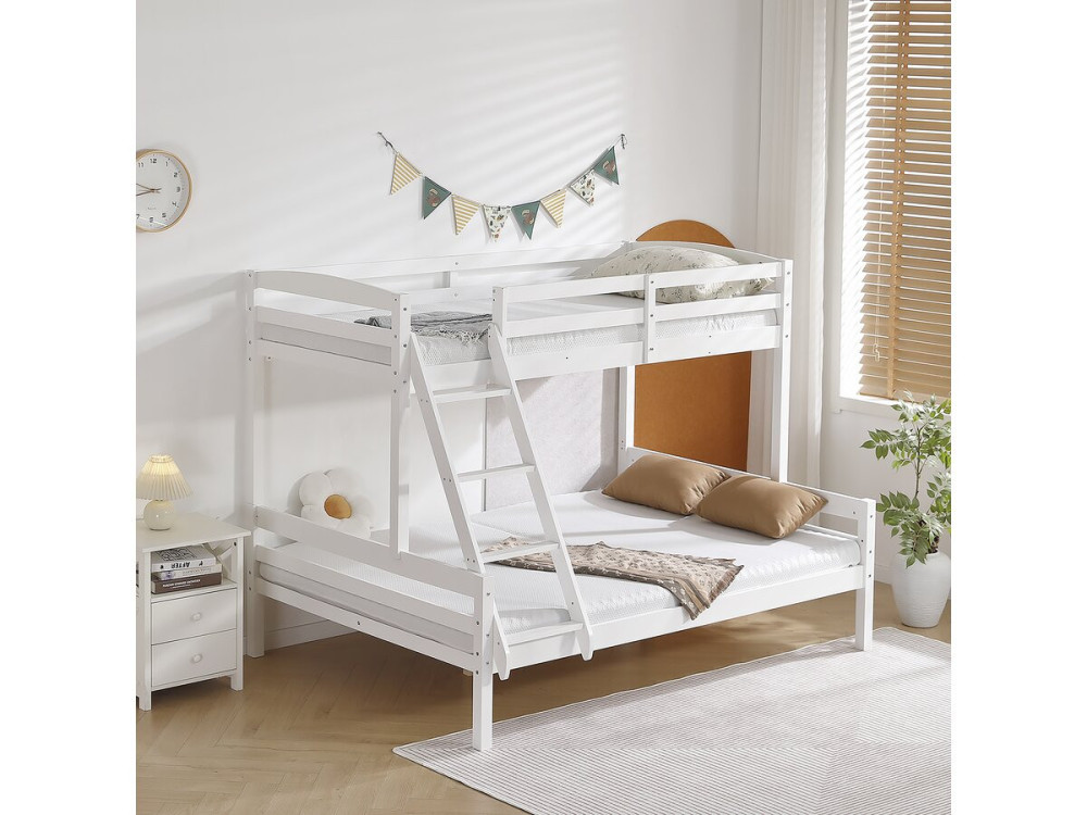 Children's Bunk Bed "Léa" - White