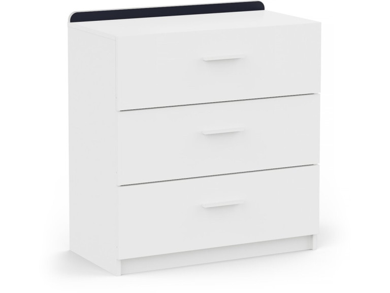 "Reverso" children's chest of drawers - Matte white