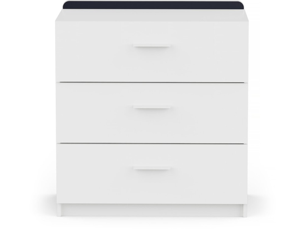 "Reverso" children's chest of drawers - Matte white