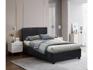 Storage bed  "Carla"- 90 x 190 cm - Black 2