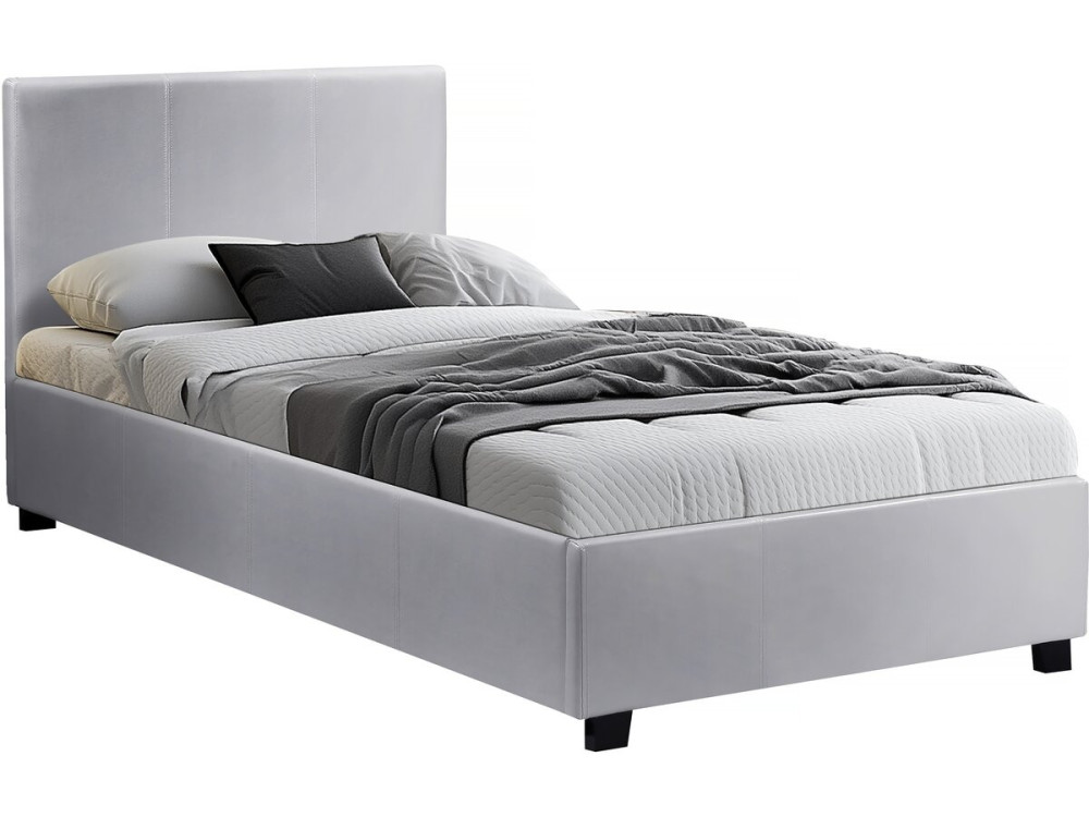 Storage bed  "Carla"- 90 x 190 cm -White