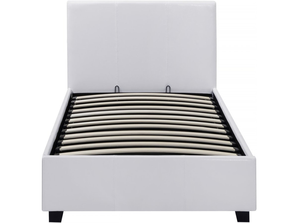 Storage bed  "Carla"- 90 x 190 cm -White