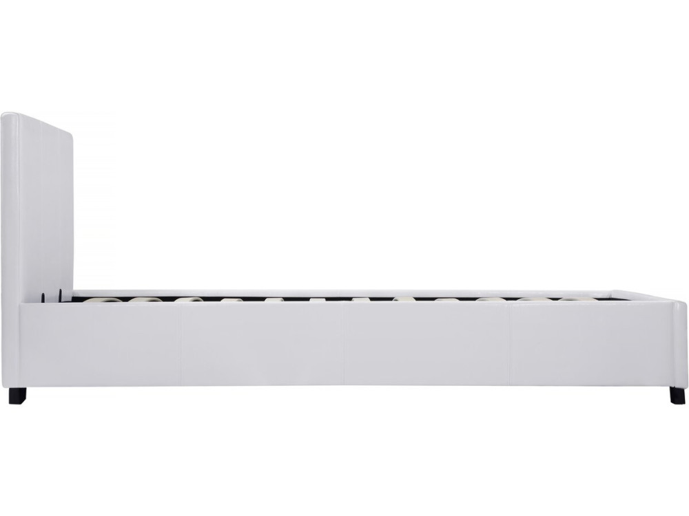 Storage bed  "Carla"- 90 x 190 cm -White