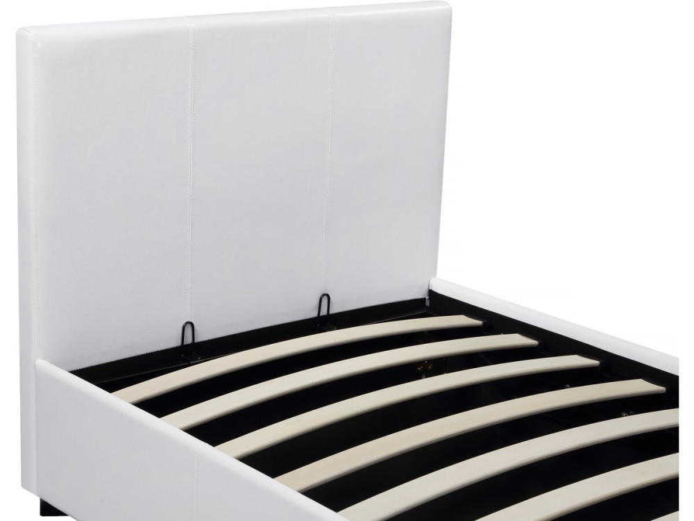 Storage bed  "Carla"- 90 x 190 cm -White