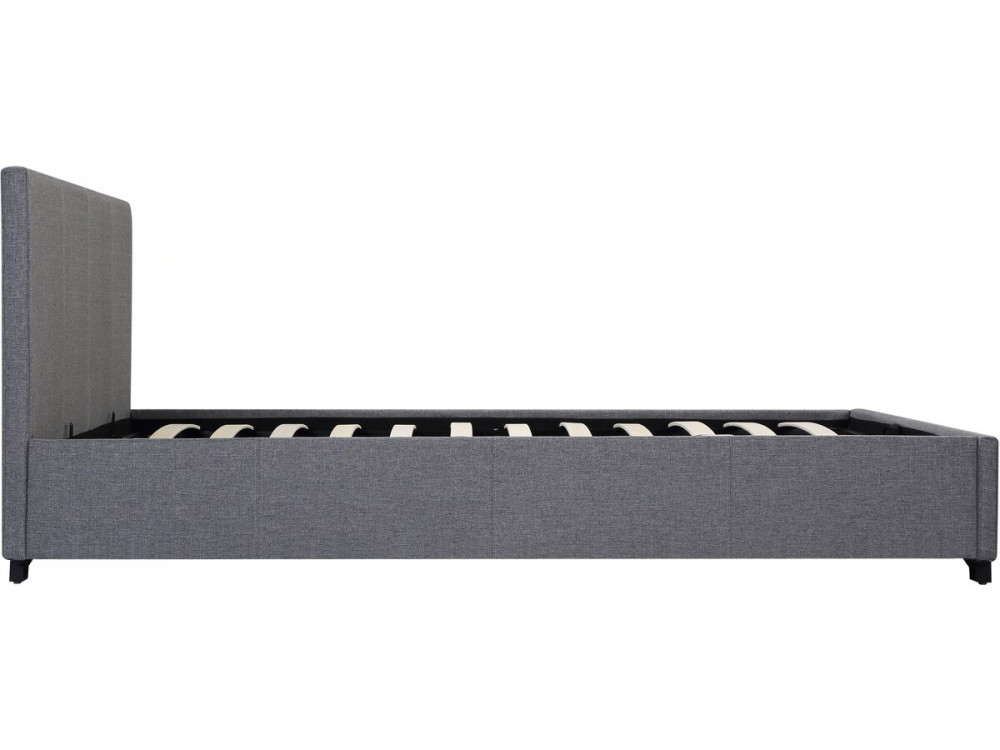 "Carla" chest bed - 180 x 200 Grey