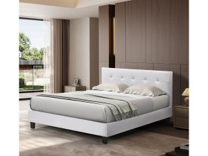 "Julia" Bed - 140 x 190 cm - White 2