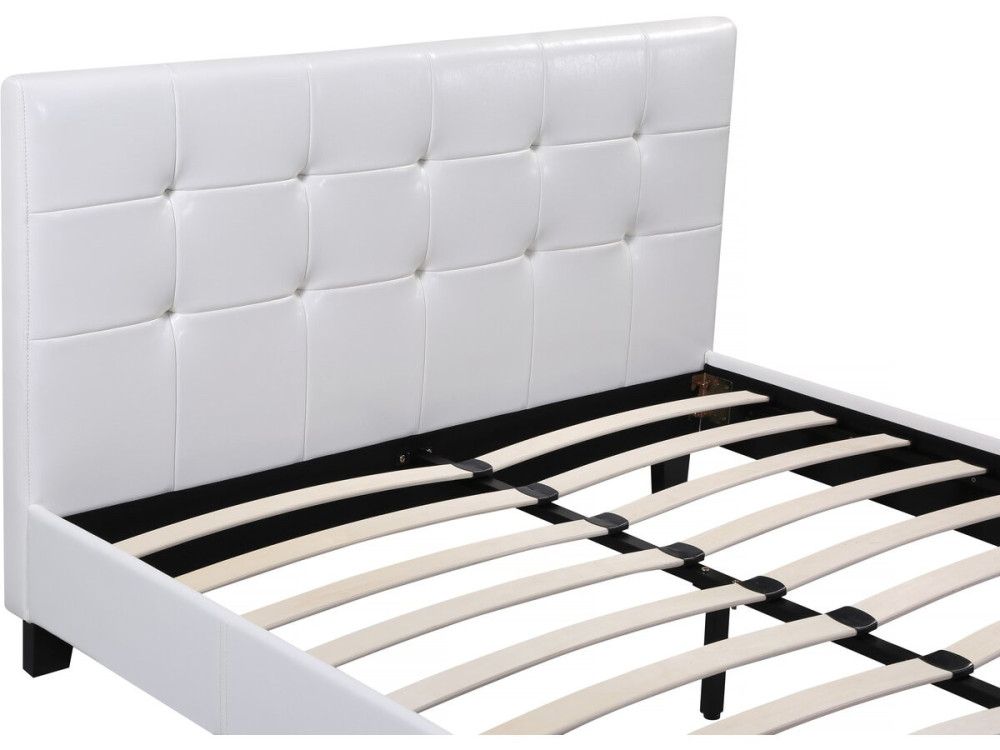 "Julia" Bed -160 x 200 cm - White
