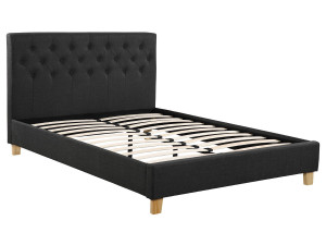 Bed "Emmy" - 160 x 200 cm - Grey