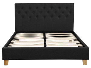 Bed "Emmy" - 160 x 200 cm - Grey 2