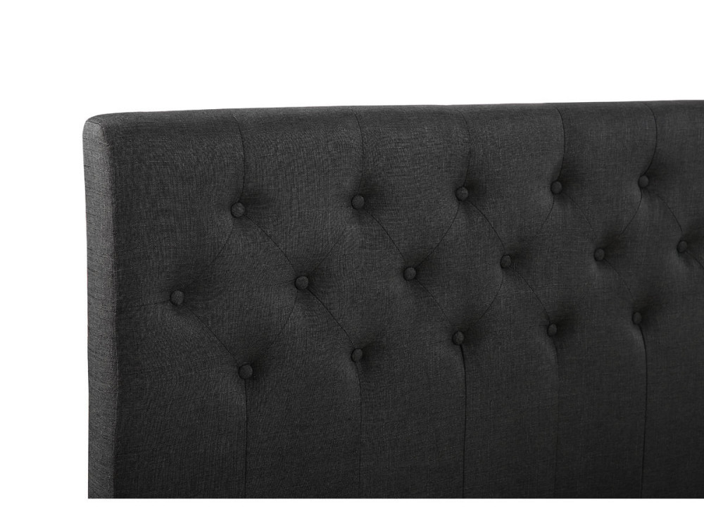 Bed "Emmy" - 160 x 200 cm - Grey