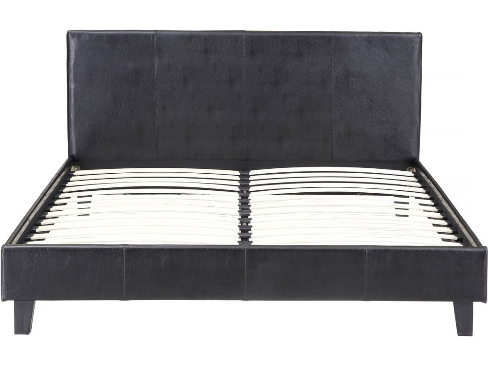 "Lina" bed - 160 x 200cm - Black