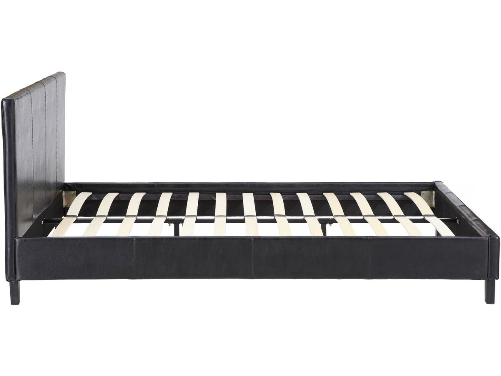 "Lina" bed - 160 x 200cm - Black