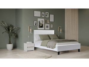 Bed "Lina" 90 x 190 cm - White 2